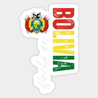 Made in Bolivia, Bolivia flag Sticker